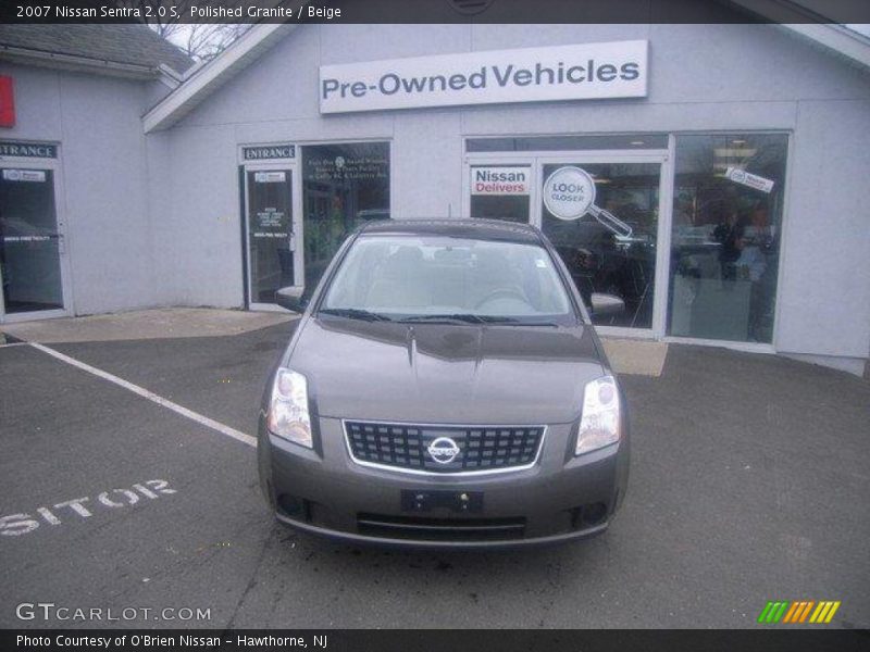 Polished Granite / Beige 2007 Nissan Sentra 2.0 S