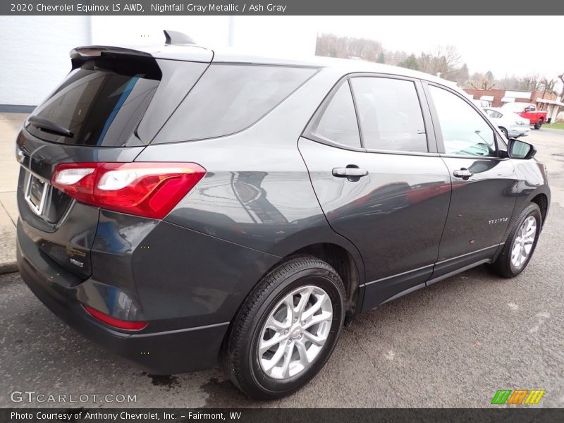 Nightfall Gray Metallic / Ash Gray 2020 Chevrolet Equinox LS AWD