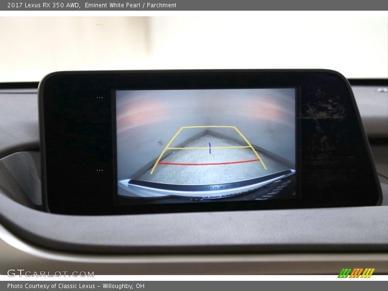 Eminent White Pearl / Parchment 2017 Lexus RX 350 AWD