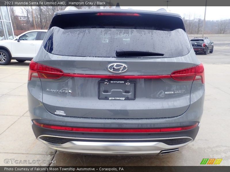 Hampton Gray / Black 2023 Hyundai Santa Fe Limited AWD