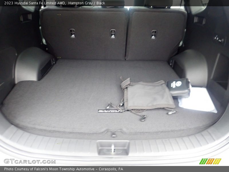 Hampton Gray / Black 2023 Hyundai Santa Fe Limited AWD