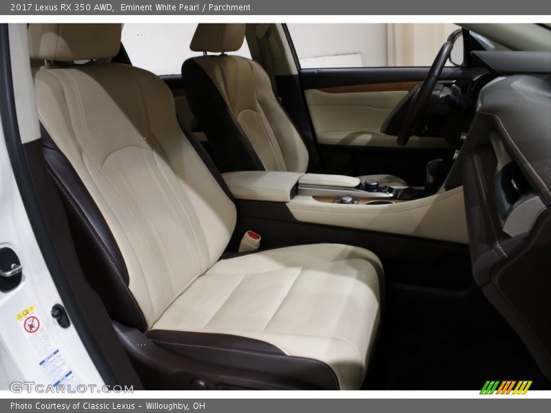 Eminent White Pearl / Parchment 2017 Lexus RX 350 AWD