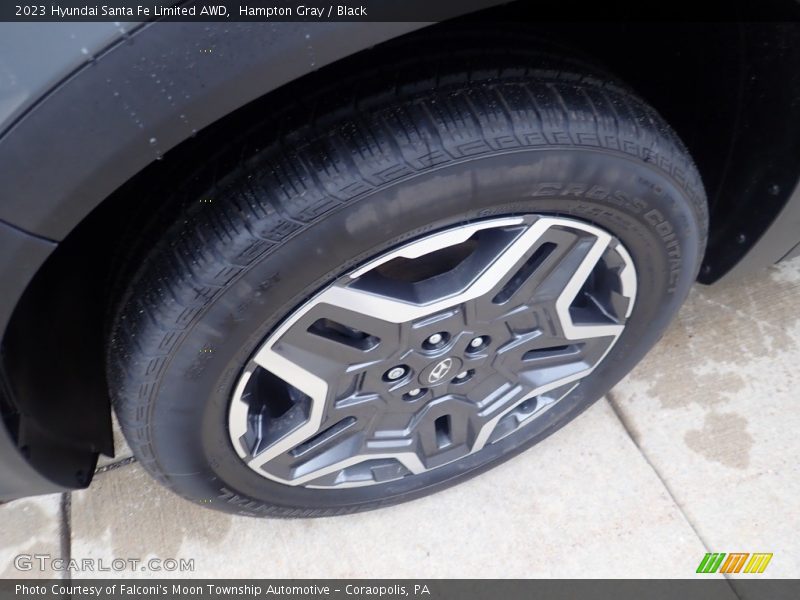 Hampton Gray / Black 2023 Hyundai Santa Fe Limited AWD