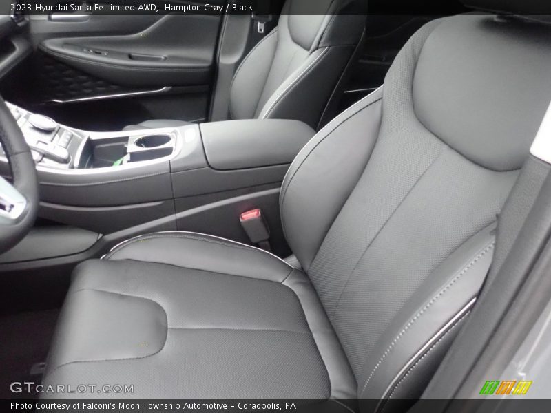 Hampton Gray / Black 2023 Hyundai Santa Fe Limited AWD
