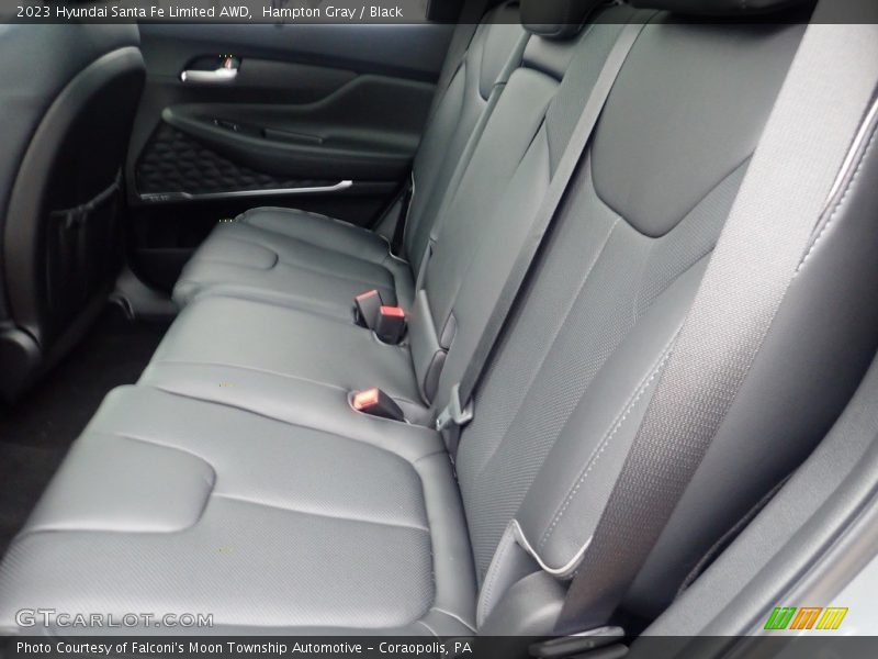 Hampton Gray / Black 2023 Hyundai Santa Fe Limited AWD