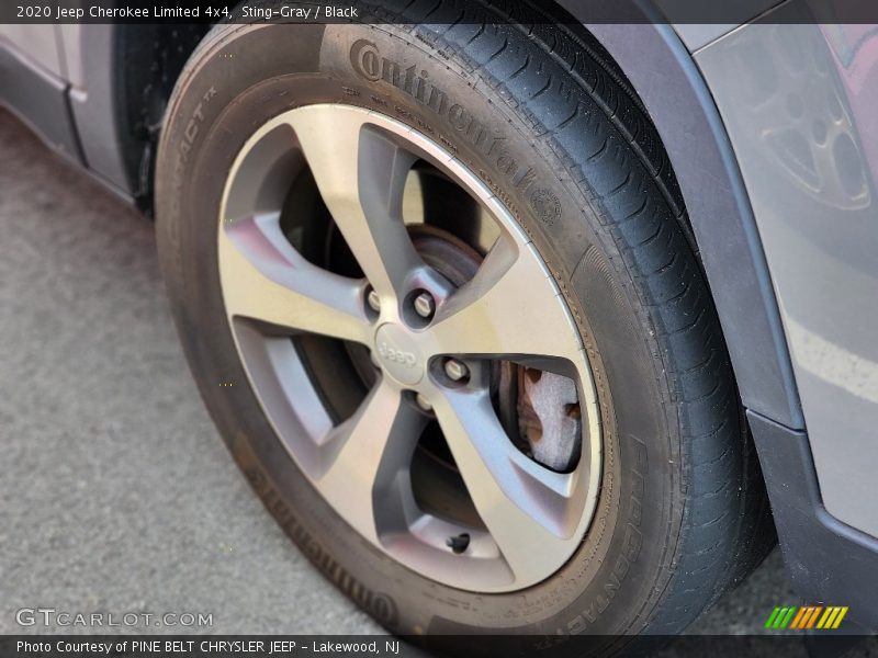 Sting-Gray / Black 2020 Jeep Cherokee Limited 4x4