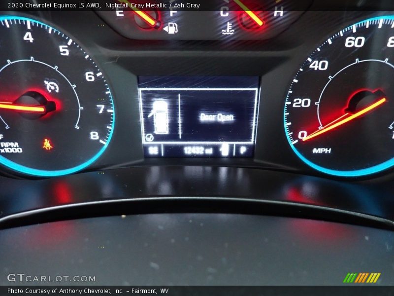 Nightfall Gray Metallic / Ash Gray 2020 Chevrolet Equinox LS AWD