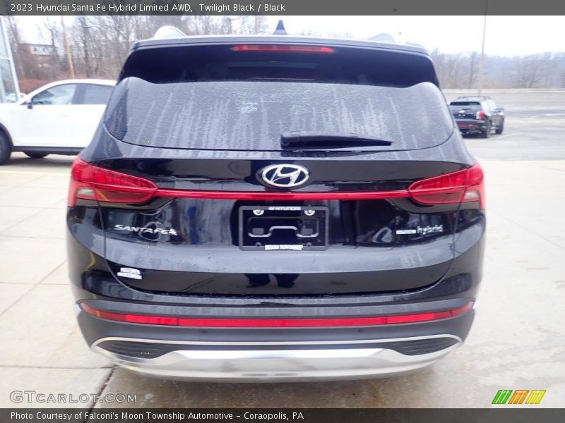 Twilight Black / Black 2023 Hyundai Santa Fe Hybrid Limited AWD