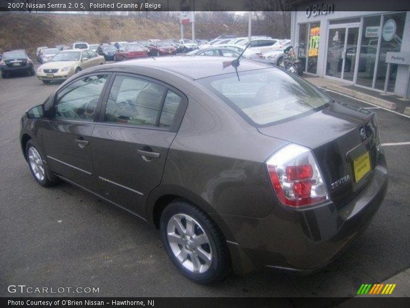 Polished Granite / Beige 2007 Nissan Sentra 2.0 S