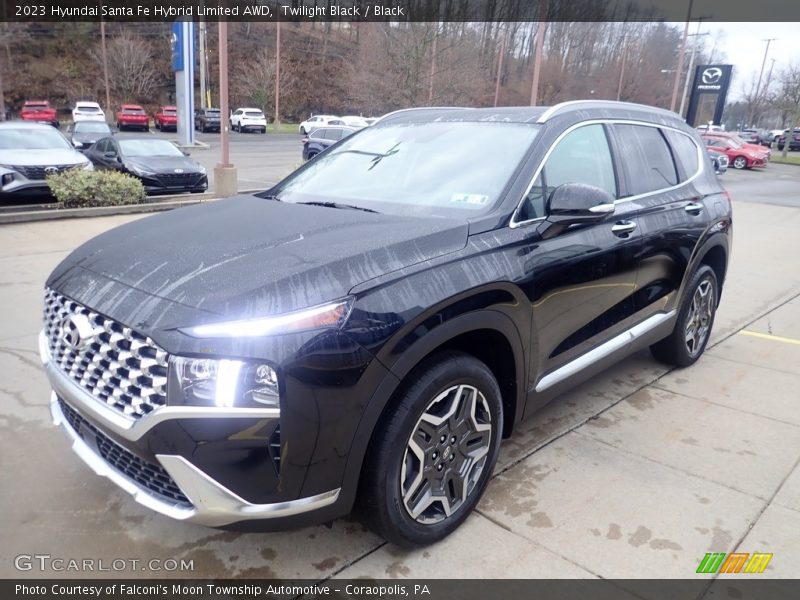 Front 3/4 View of 2023 Santa Fe Hybrid Limited AWD
