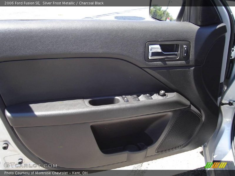 Silver Frost Metallic / Charcoal Black 2006 Ford Fusion SE
