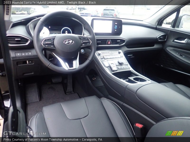  2023 Santa Fe Hybrid Limited AWD Black Interior