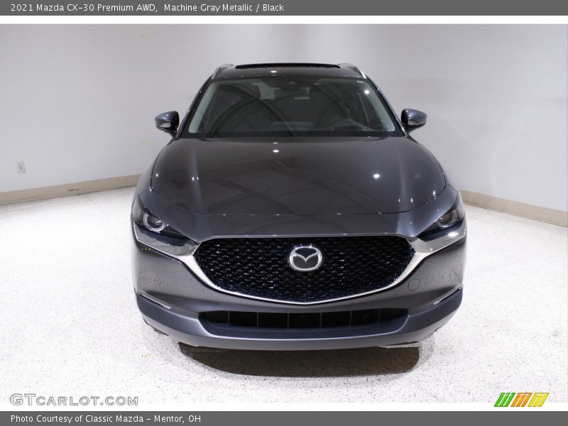 Machine Gray Metallic / Black 2021 Mazda CX-30 Premium AWD