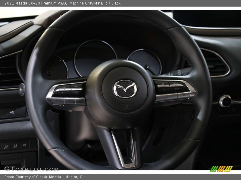 Machine Gray Metallic / Black 2021 Mazda CX-30 Premium AWD