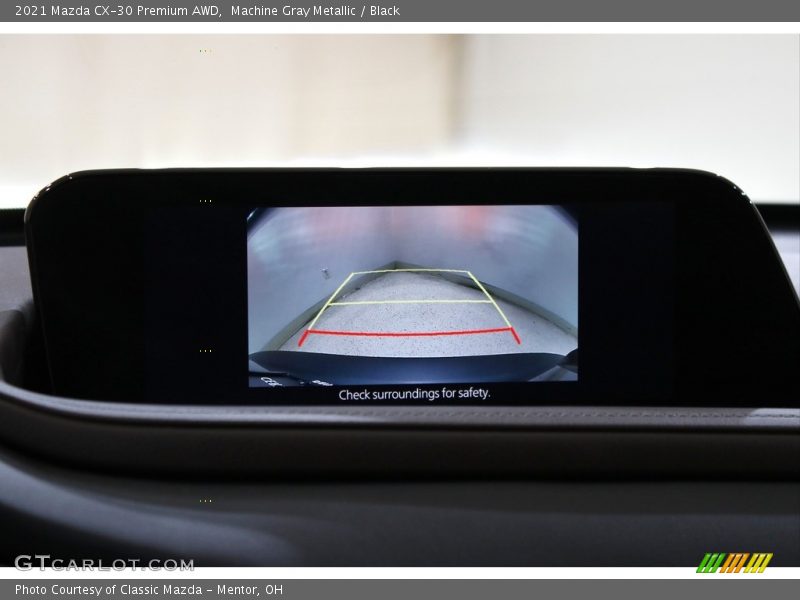 Machine Gray Metallic / Black 2021 Mazda CX-30 Premium AWD