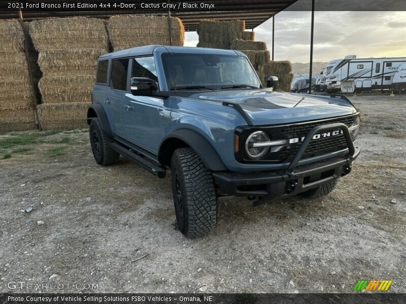  2021 Bronco First Edition 4x4 4-Door Cactus Gray