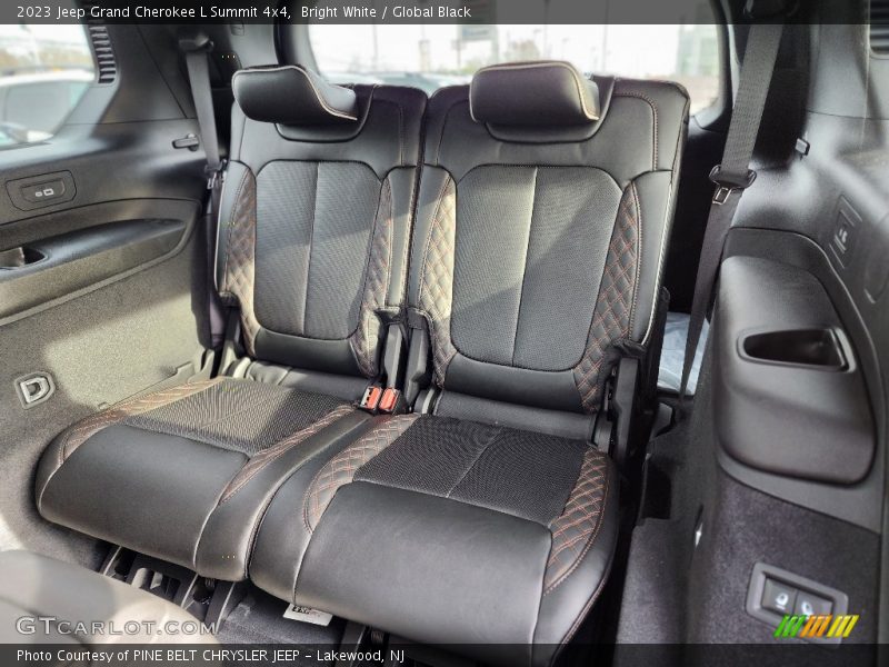 Rear Seat of 2023 Grand Cherokee L Summit 4x4