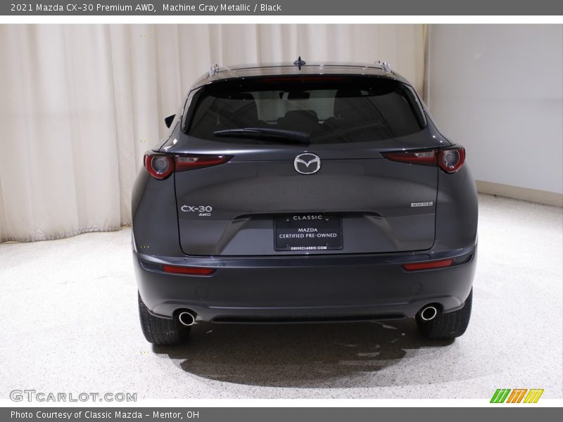 Machine Gray Metallic / Black 2021 Mazda CX-30 Premium AWD