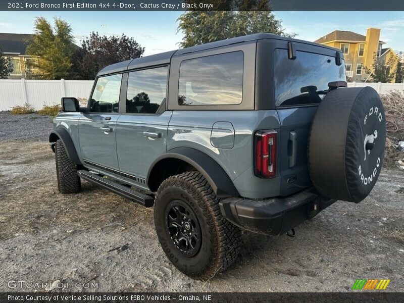  2021 Bronco First Edition 4x4 4-Door Cactus Gray