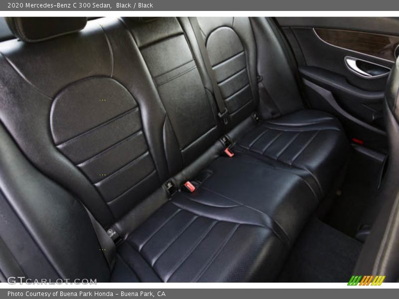 Rear Seat of 2020 C 300 Sedan