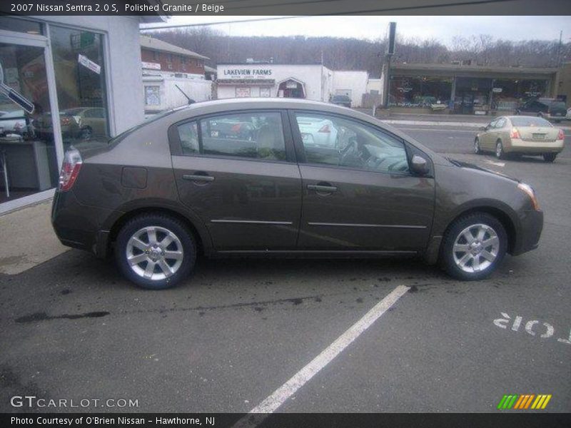 Polished Granite / Beige 2007 Nissan Sentra 2.0 S