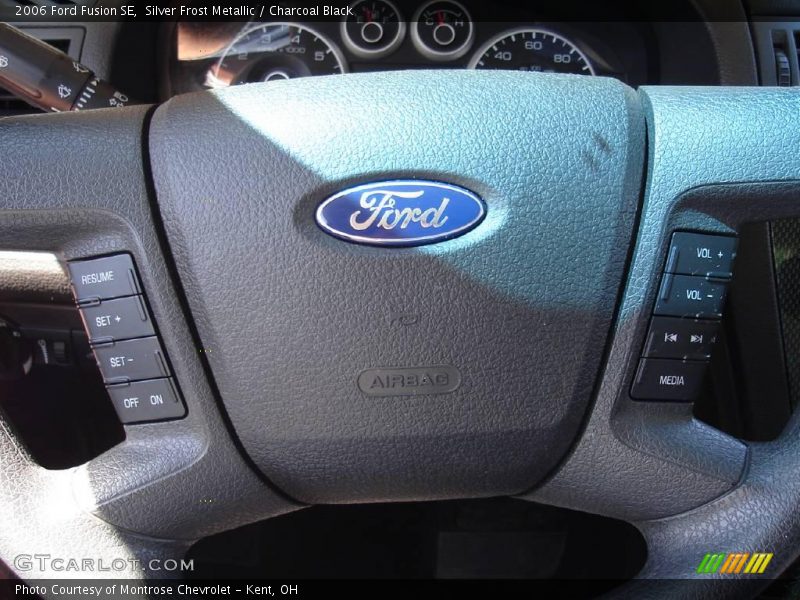 Silver Frost Metallic / Charcoal Black 2006 Ford Fusion SE
