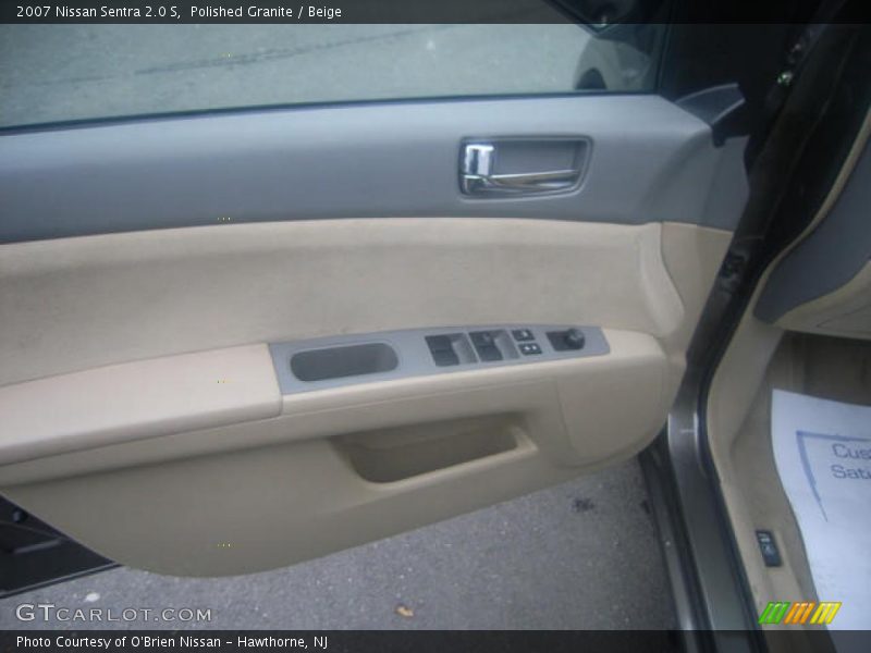 Polished Granite / Beige 2007 Nissan Sentra 2.0 S