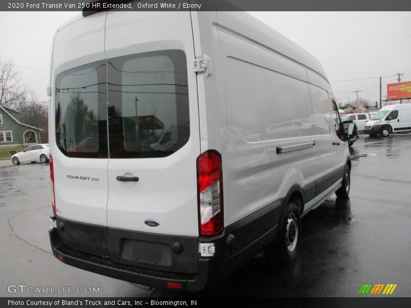 Oxford White / Ebony 2020 Ford Transit Van 250 HR Extended