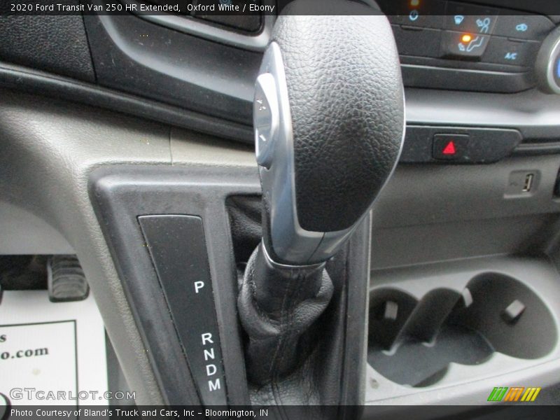 Oxford White / Ebony 2020 Ford Transit Van 250 HR Extended