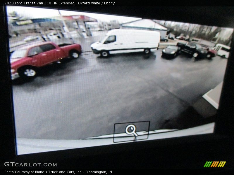 Oxford White / Ebony 2020 Ford Transit Van 250 HR Extended