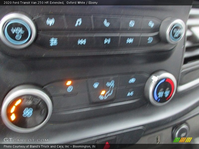 Oxford White / Ebony 2020 Ford Transit Van 250 HR Extended