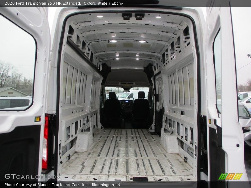 Oxford White / Ebony 2020 Ford Transit Van 250 HR Extended