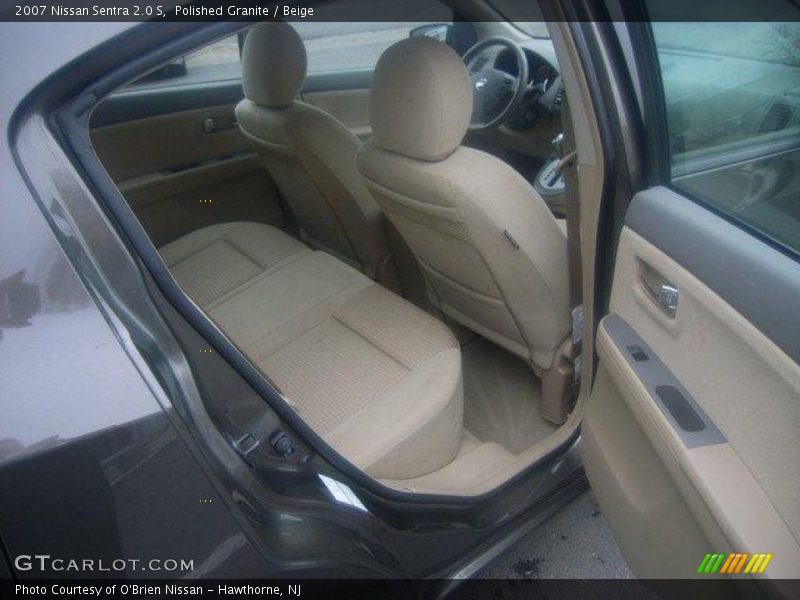 Polished Granite / Beige 2007 Nissan Sentra 2.0 S