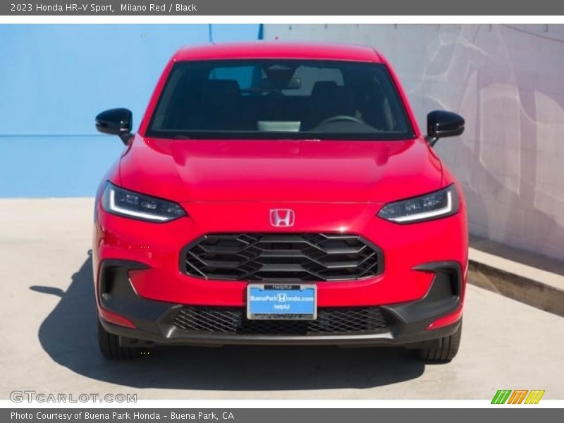 Milano Red / Black 2023 Honda HR-V Sport