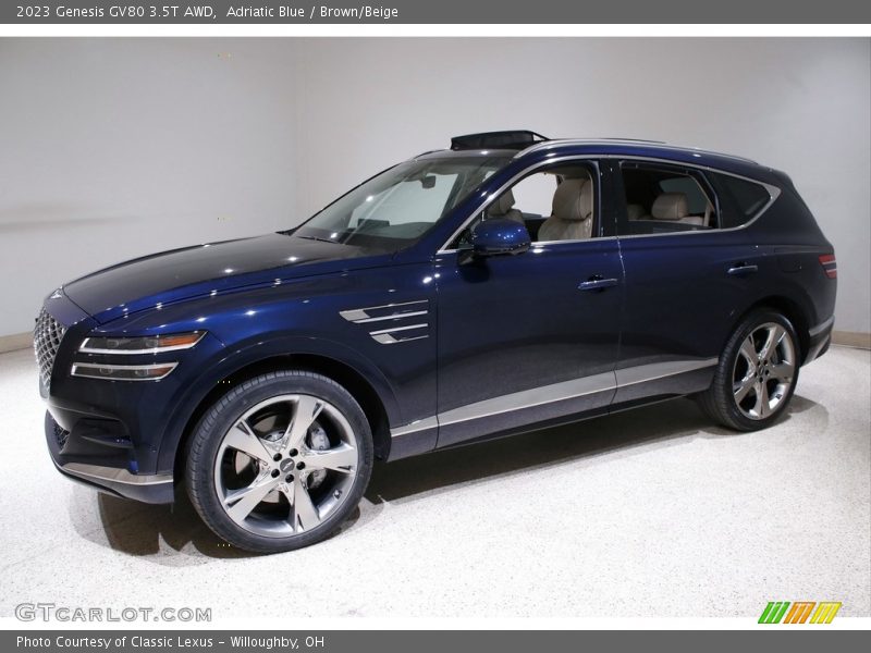 Front 3/4 View of 2023 GV80 3.5T AWD