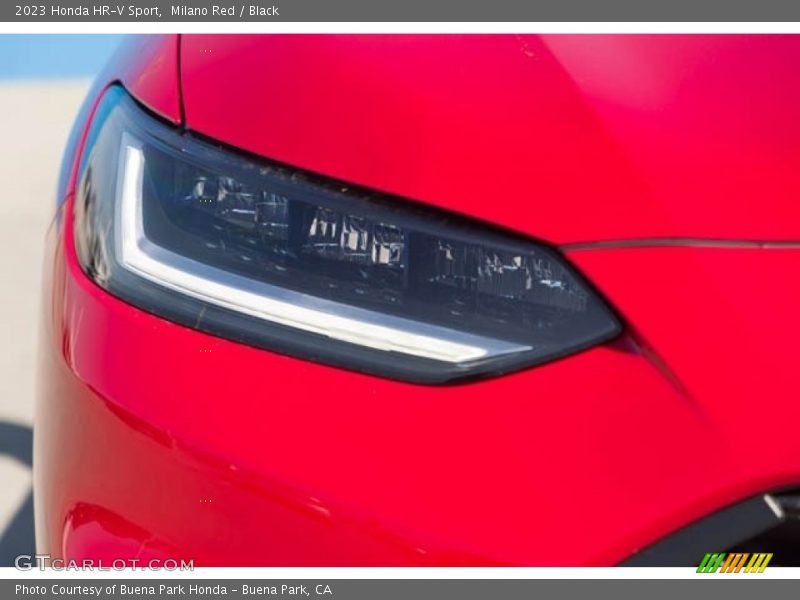 Milano Red / Black 2023 Honda HR-V Sport