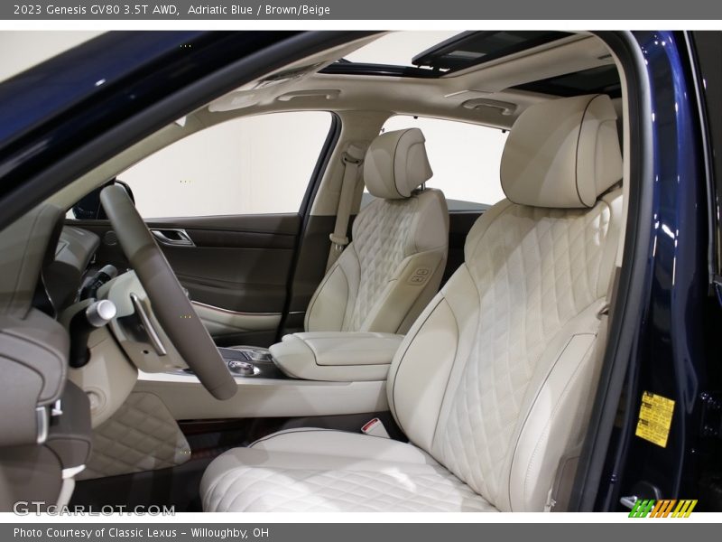Front Seat of 2023 GV80 3.5T AWD