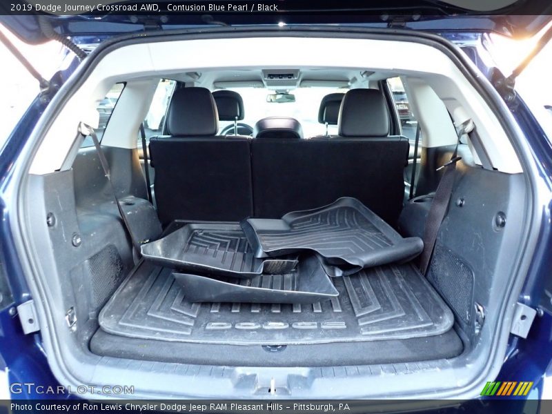 Contusion Blue Pearl / Black 2019 Dodge Journey Crossroad AWD