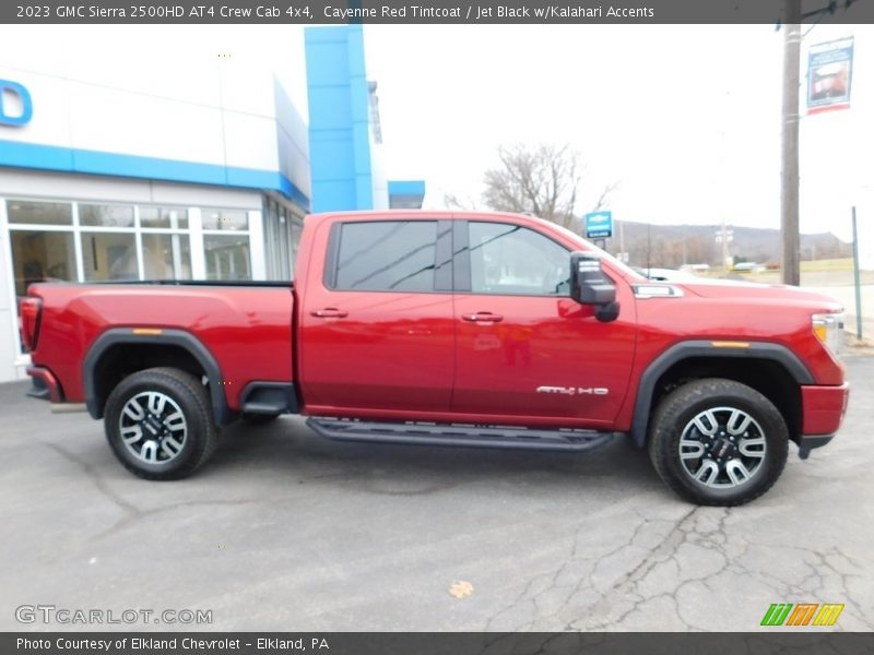  2023 Sierra 2500HD AT4 Crew Cab 4x4 Cayenne Red Tintcoat