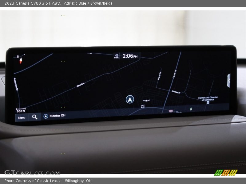 Navigation of 2023 GV80 3.5T AWD