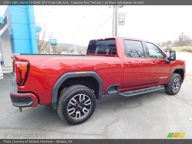 Cayenne Red Tintcoat / Jet Black w/Kalahari Accents 2023 GMC Sierra 2500HD AT4 Crew Cab 4x4