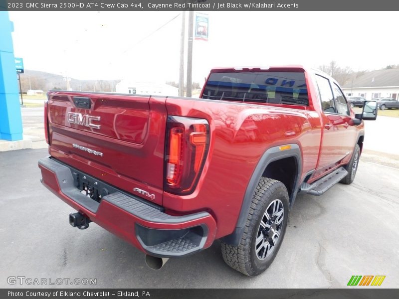 Cayenne Red Tintcoat / Jet Black w/Kalahari Accents 2023 GMC Sierra 2500HD AT4 Crew Cab 4x4