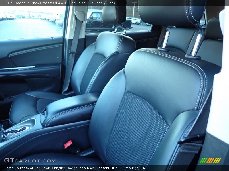 Contusion Blue Pearl / Black 2019 Dodge Journey Crossroad AWD