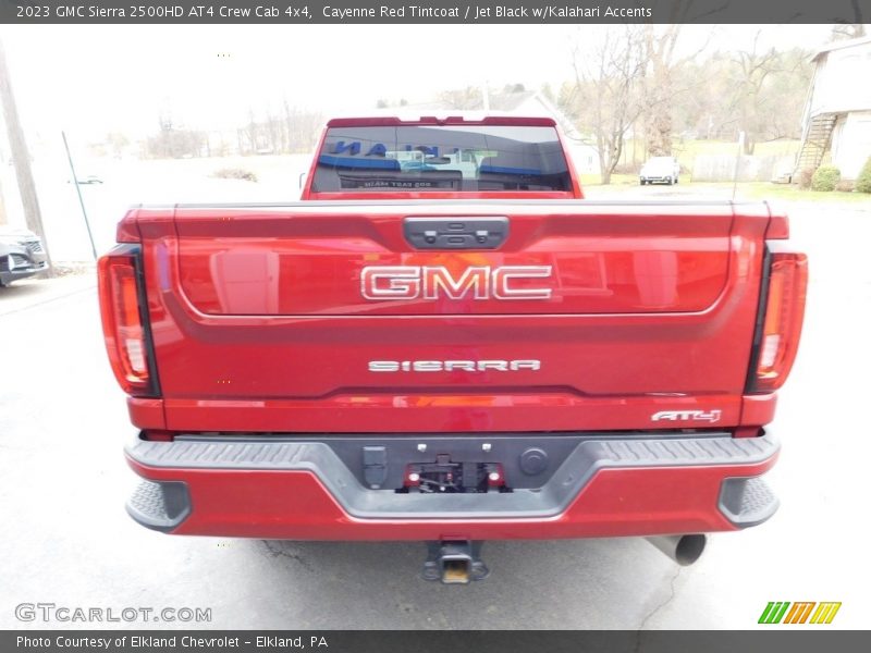 Cayenne Red Tintcoat / Jet Black w/Kalahari Accents 2023 GMC Sierra 2500HD AT4 Crew Cab 4x4