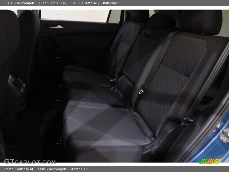 Silk Blue Metallic / Titan Black 2018 Volkswagen Tiguan S 4MOTION