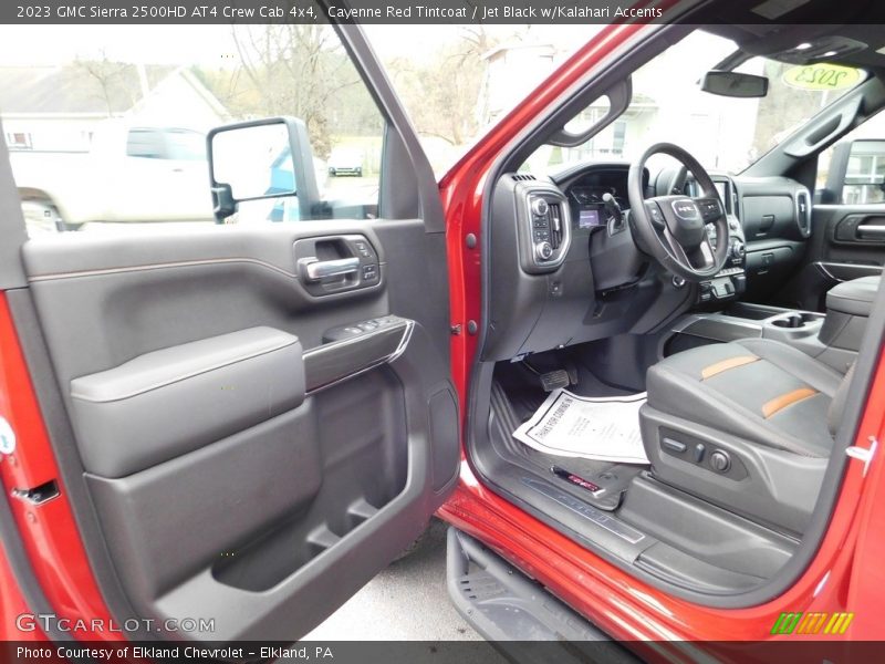 Cayenne Red Tintcoat / Jet Black w/Kalahari Accents 2023 GMC Sierra 2500HD AT4 Crew Cab 4x4