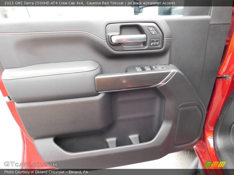 Cayenne Red Tintcoat / Jet Black w/Kalahari Accents 2023 GMC Sierra 2500HD AT4 Crew Cab 4x4