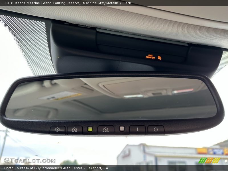 Machine Gray Metallic / Black 2018 Mazda Mazda6 Grand Touring Reserve