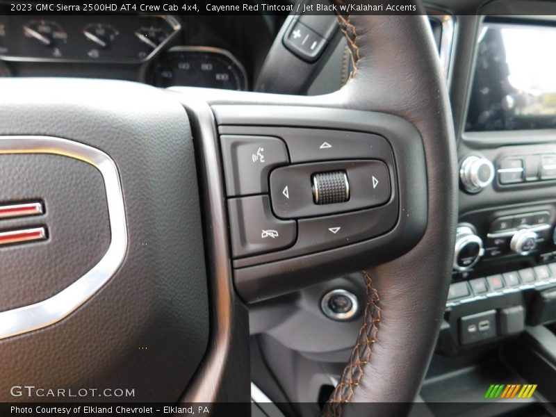 Cayenne Red Tintcoat / Jet Black w/Kalahari Accents 2023 GMC Sierra 2500HD AT4 Crew Cab 4x4