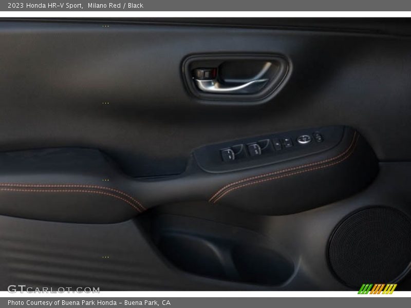 Milano Red / Black 2023 Honda HR-V Sport